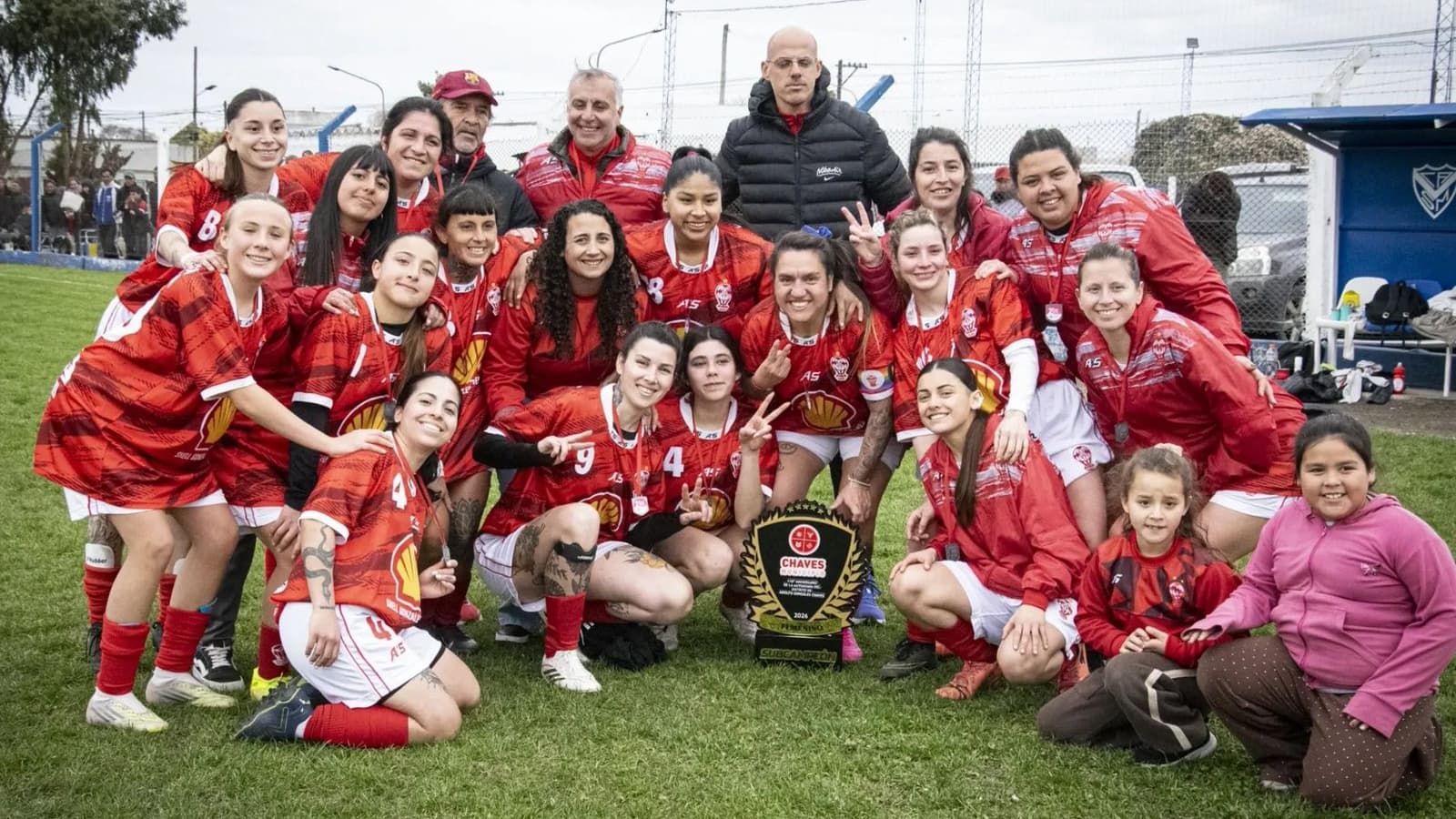 Las Globitas, subcampeonas de la Copa Chaves